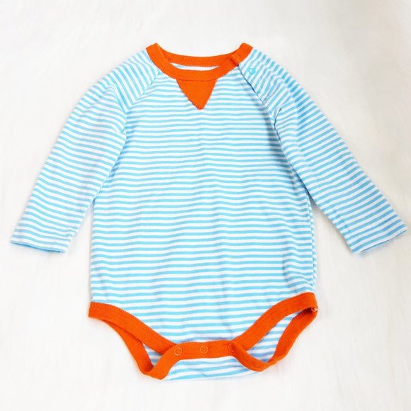 9M Infant Boys Bundle of 2 Onesies Short Sleeve Carter and Long Sleeve Circo - Picture 7 of 12